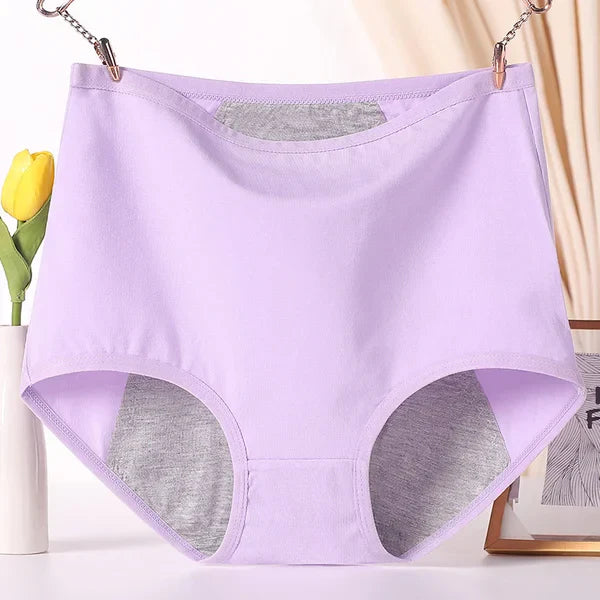 š„Large size pure cotton antibacterial anti-leakage physiological underwear