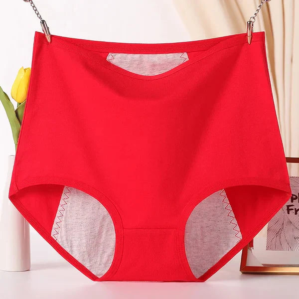 š„Large size pure cotton antibacterial anti-leakage physiological underwear